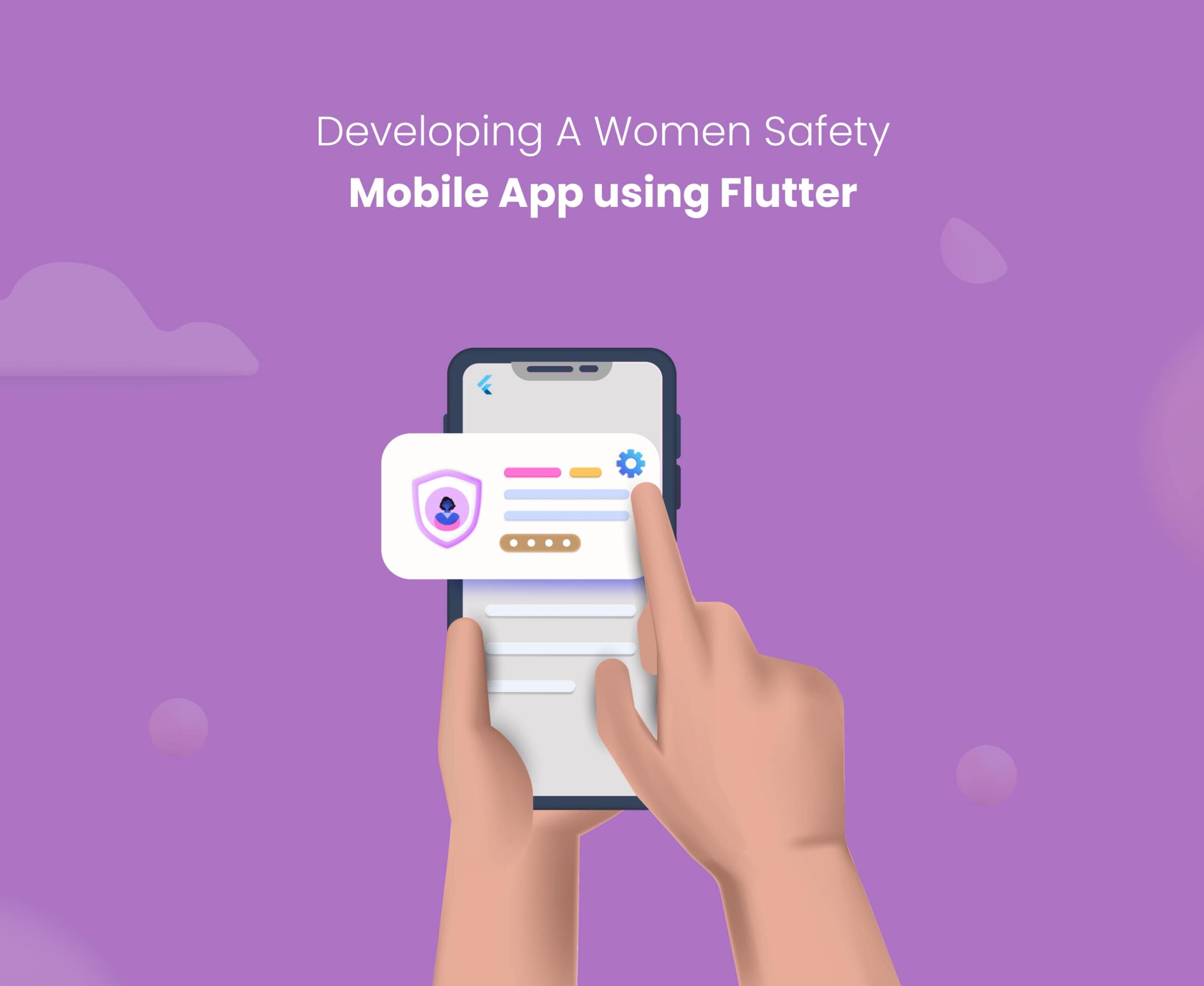 Developing Women Safety App using Flutter